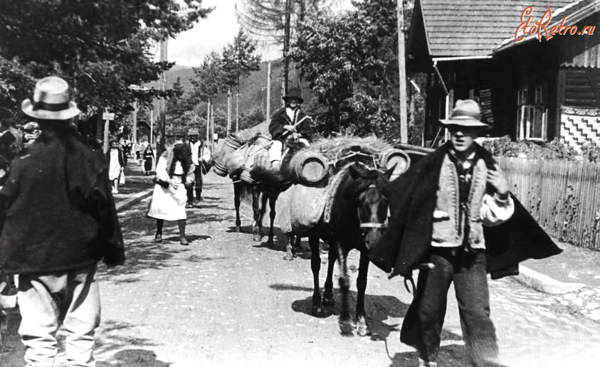 Ворохта - Ворохта. Гуццульщина. Центр селища.