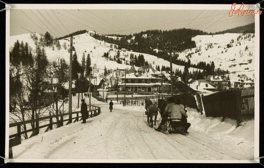 Ворохта - Ворохта  взимку.