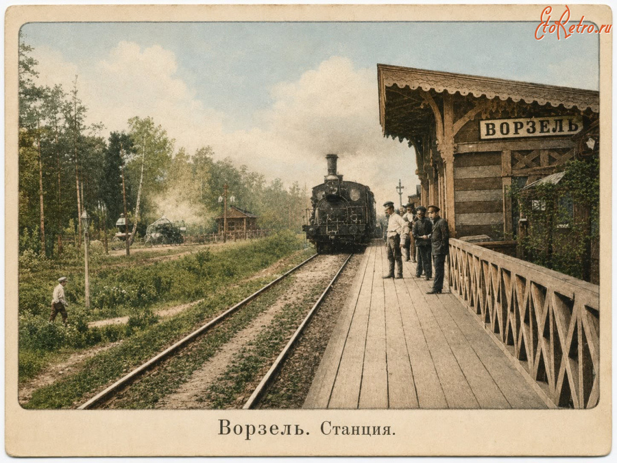 Ворзель - Ворзель. Станция.