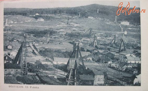 Борислав - Панорама города.
