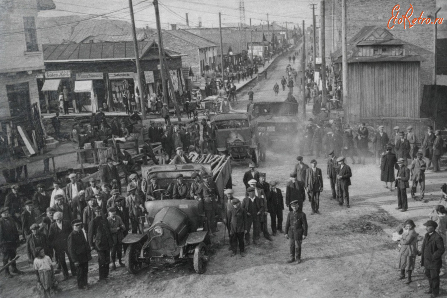 Борислав - Борислав.  Вулична сцена.