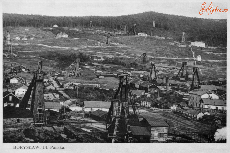 Борислав - Борислав.  Вул.Панська.