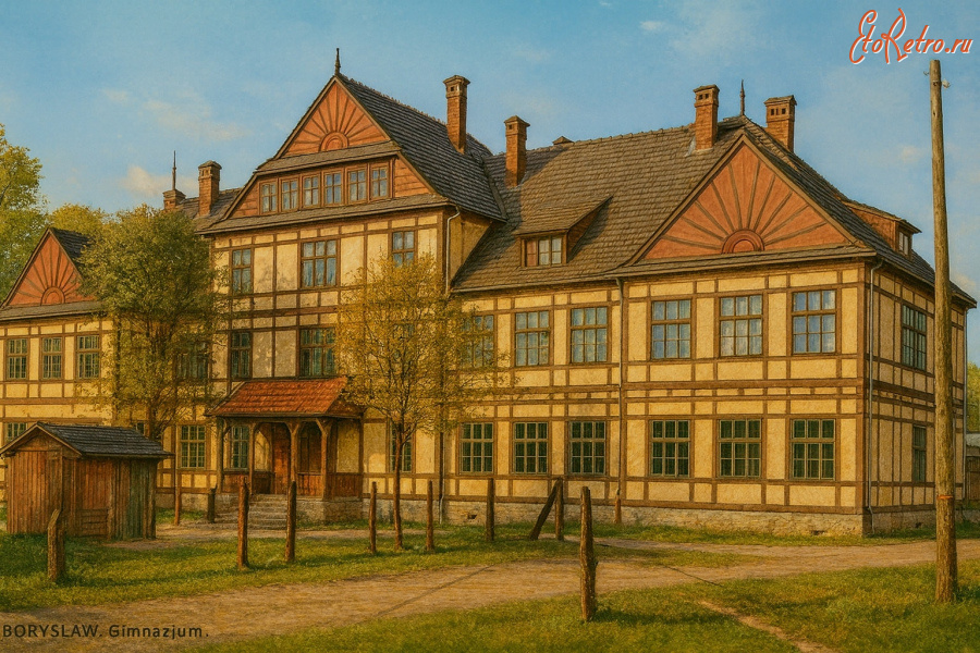 Борислав - Борислав. Гімназія.