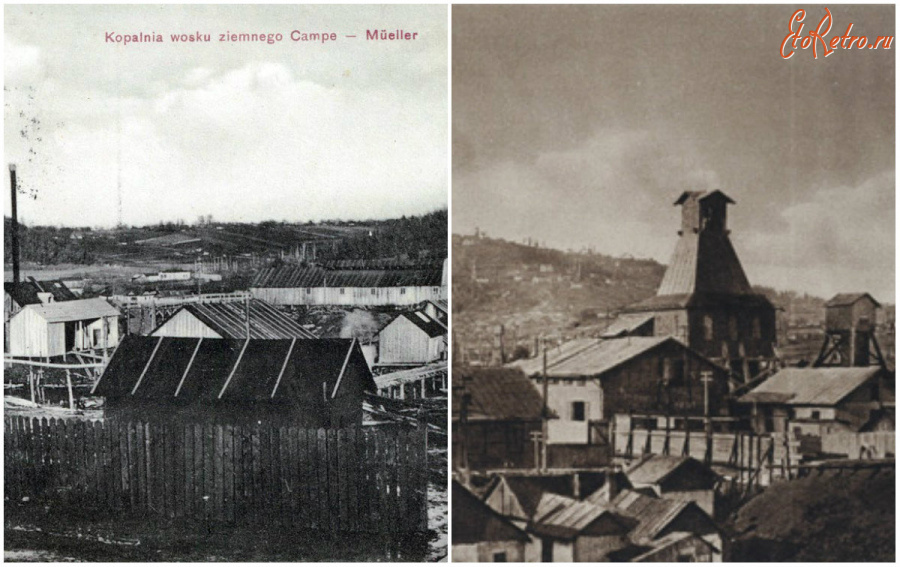 Борислав - Борислав.  Копальня земельного воску.