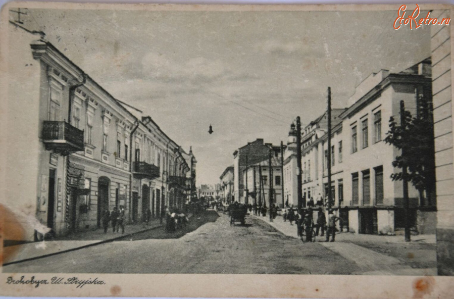 Дрогобыч - Дрогобич.  Вул. Стрийська.