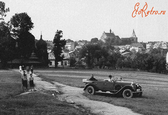 Дрогобыч - Вид Дрогобича з Горішньої Брамми.