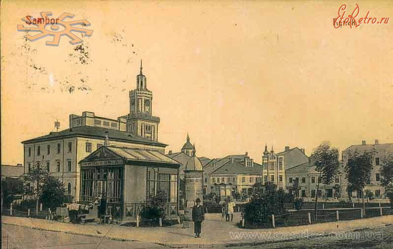 Самбор - Самбір.  Ринок.