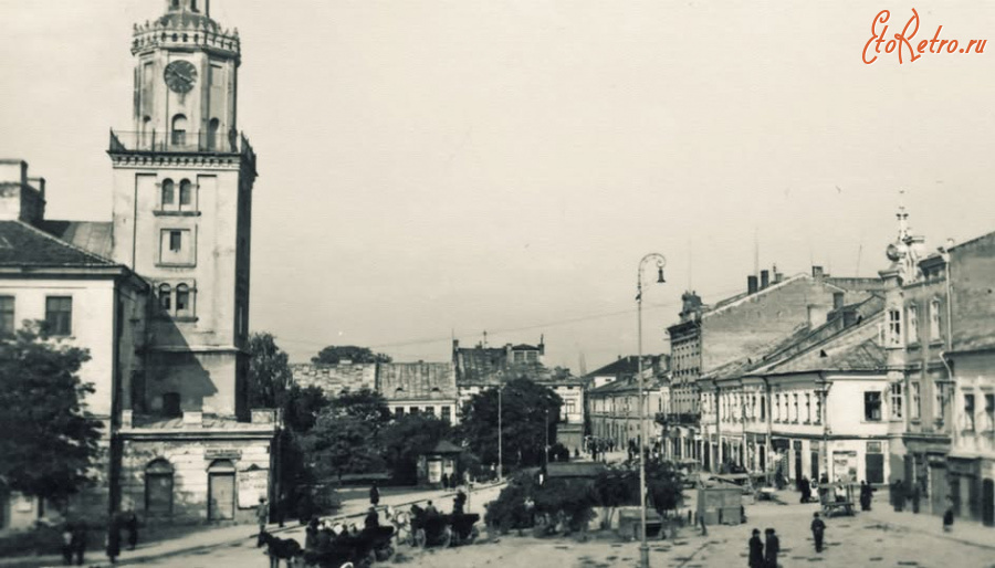 Самбор - Ринок у Самборі.