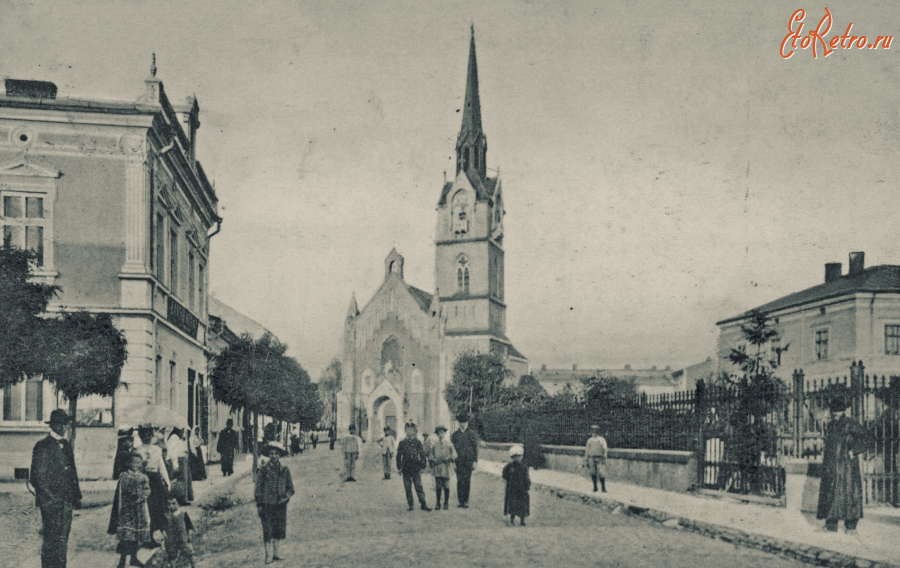 Стрый - Стрий. Костел.