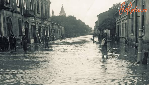 Стрый - Стрий.  Повінь.