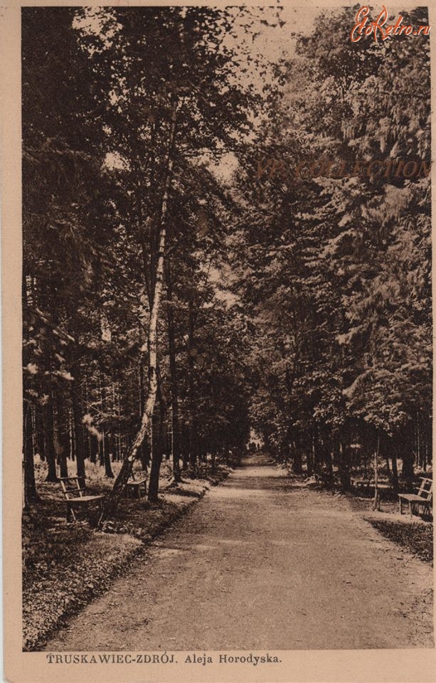 Трускавец - Трускавець-курорт. Алея на Городище.