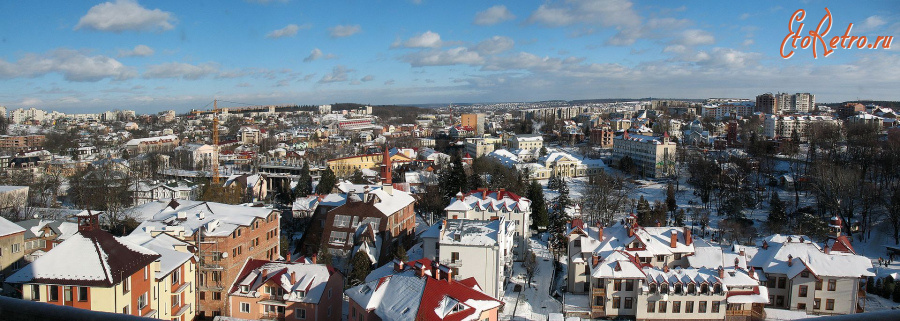 Трускавец - Панорама Трускавця.