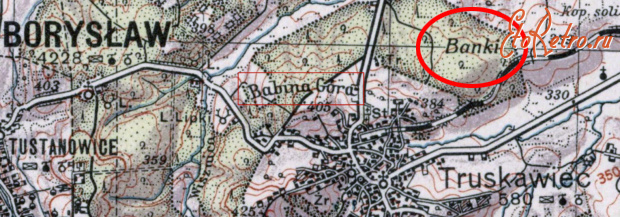 Трускавец - Трускавець. Видобування солі в районі 