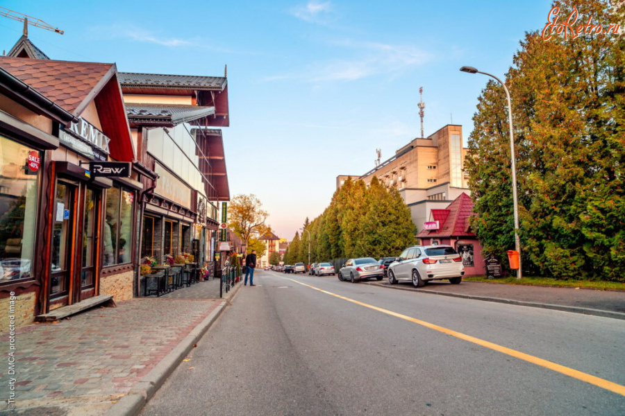 Трускавец - Трускавець.  Вулиця Суховоля.