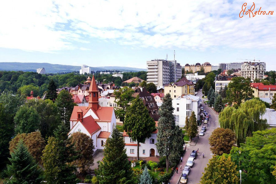 Трускавец - Трускавець.  Вулиця Суховоля.