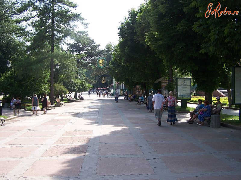 Трускавец - Трускавець.  Бульвар Торосевича.