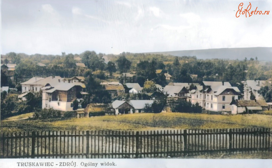 Трускавец - Трускавець-курорт.  Загальний вигляд.
