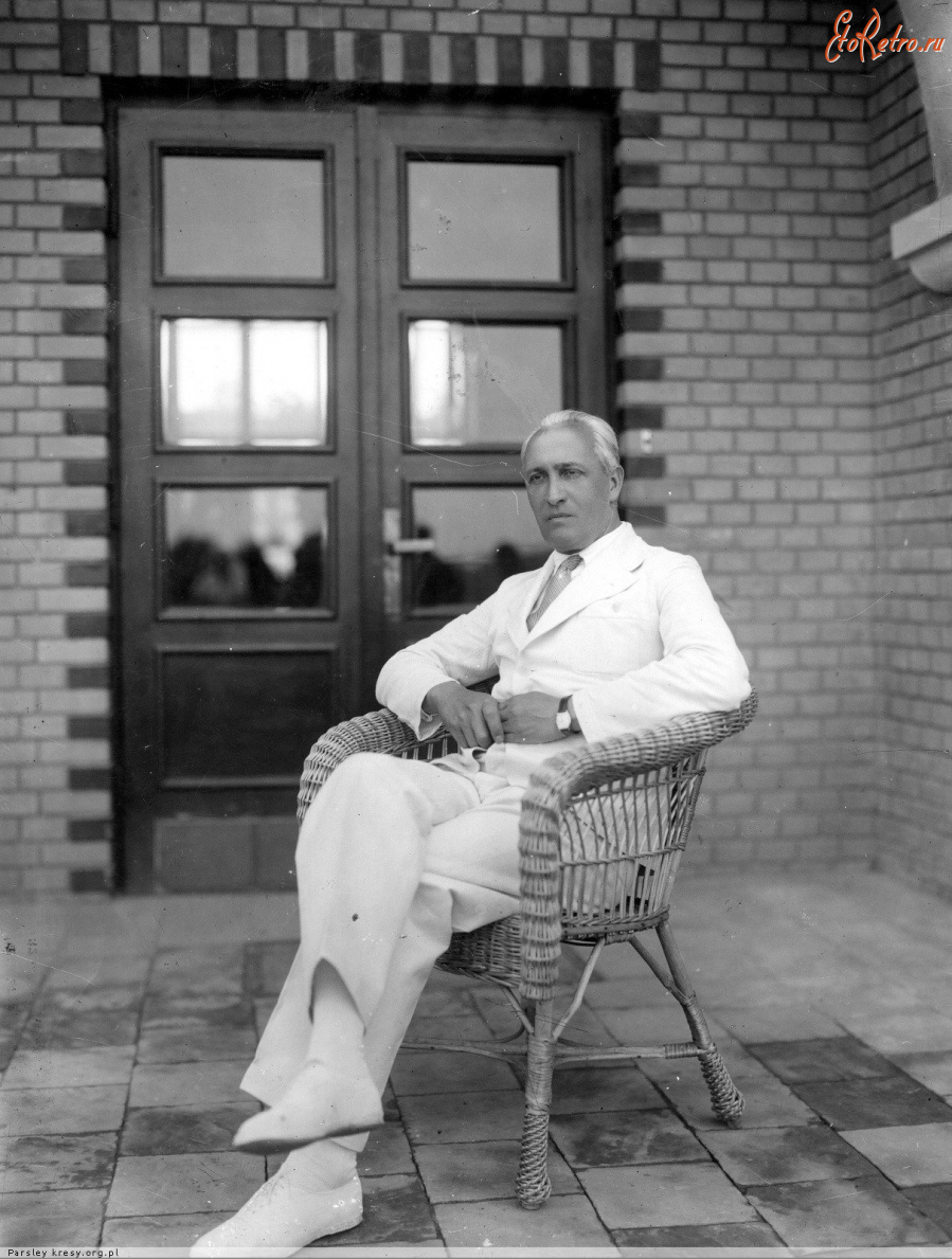 Трускавец - Трускавець.  Польський генерал Орліч  в Офіцерськім будинку відпочинку.