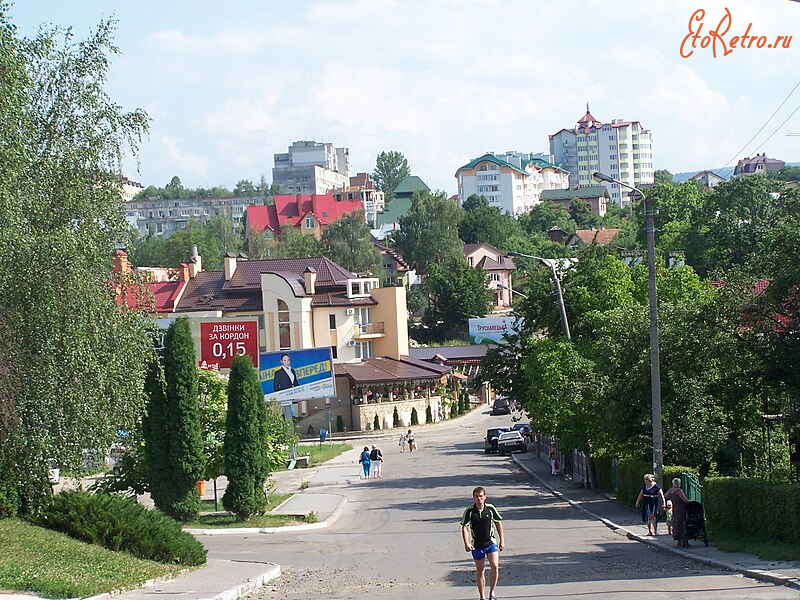 Трускавец - Трускавець.  Вулиця Воробкевича.