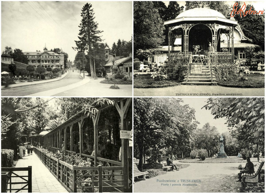 Трускавец - Трускавець.  Види курорту.