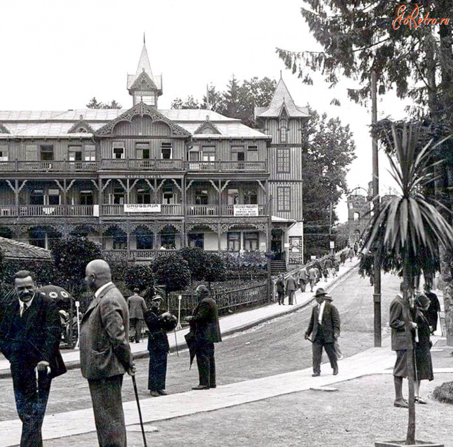 Трускавец - Трускавець.  Вид вілли 