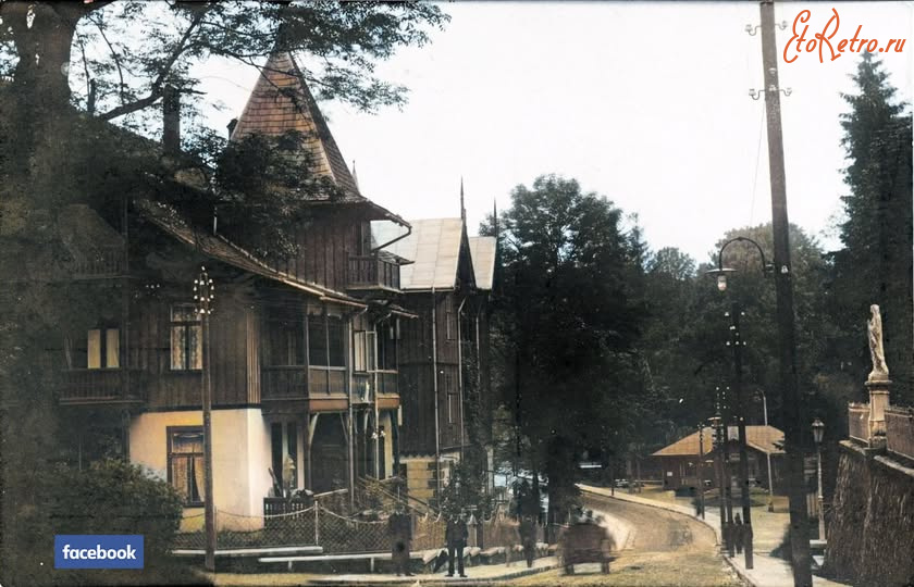 Трускавец - Трускавець.  Головна вулиця курорту.