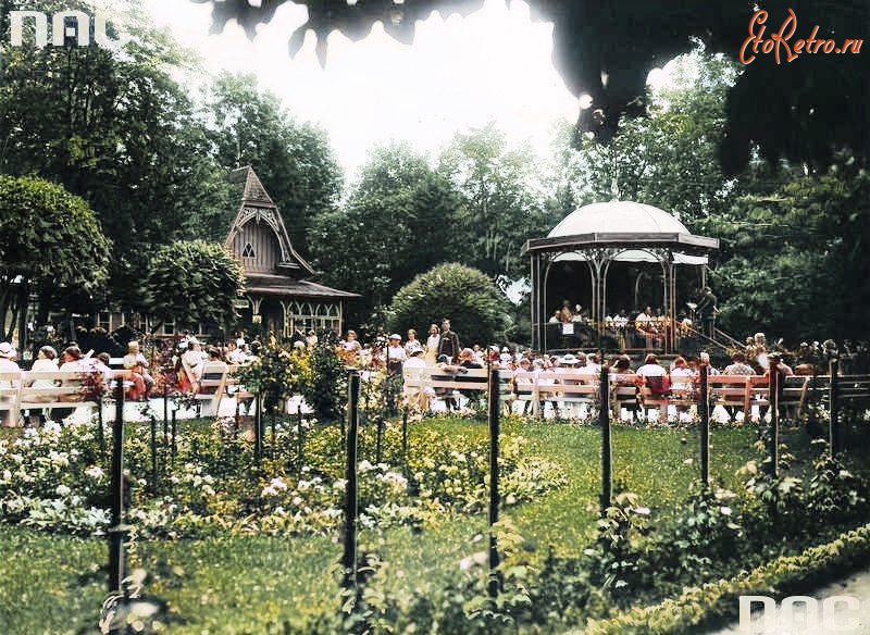 Трускавец - Трускавець.  В курортному парку.