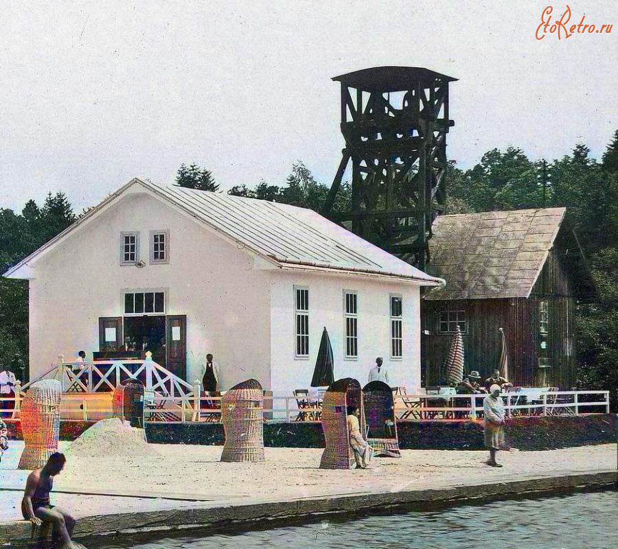 Трускавец - Трускавець-Помярки.   Кафе біля шахти 