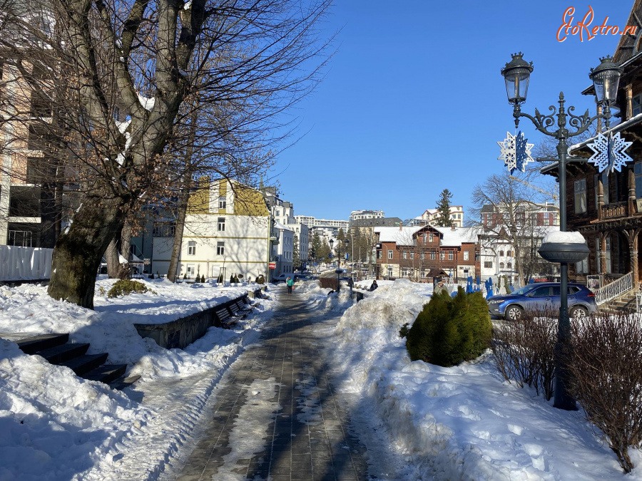 Трускавец - Трускавець взимку.