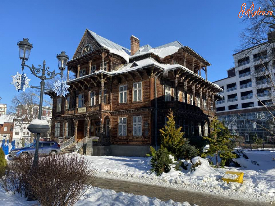 Трускавец - Трускавець взимку.  Музей Михайла Біласа.