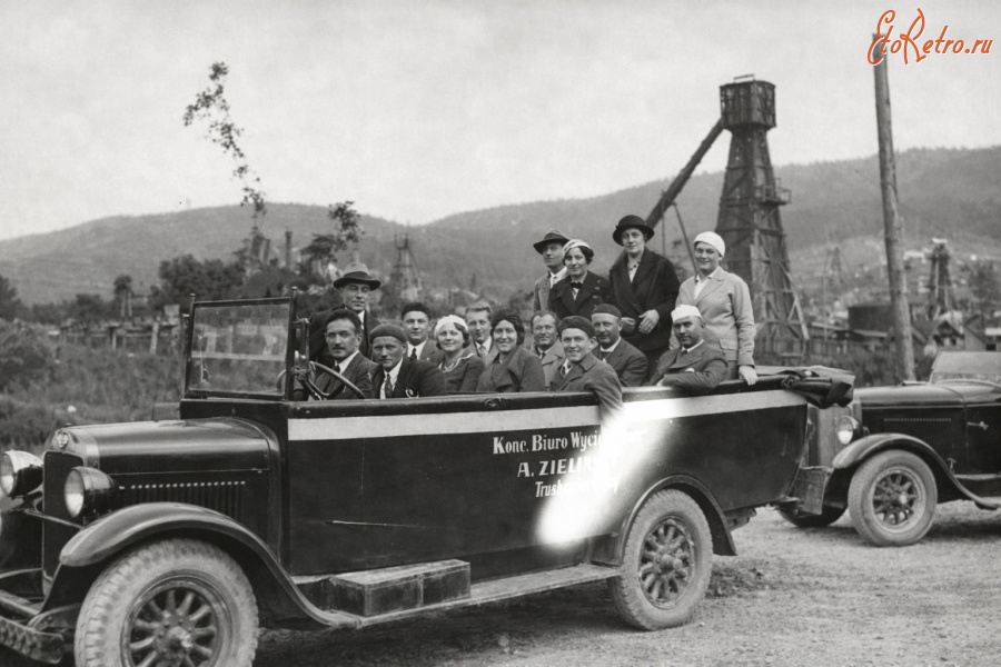 Трускавец - Трускавець. Концесійне екскурсійне бюро A.Zielinski. Екскурсія до Борислава.