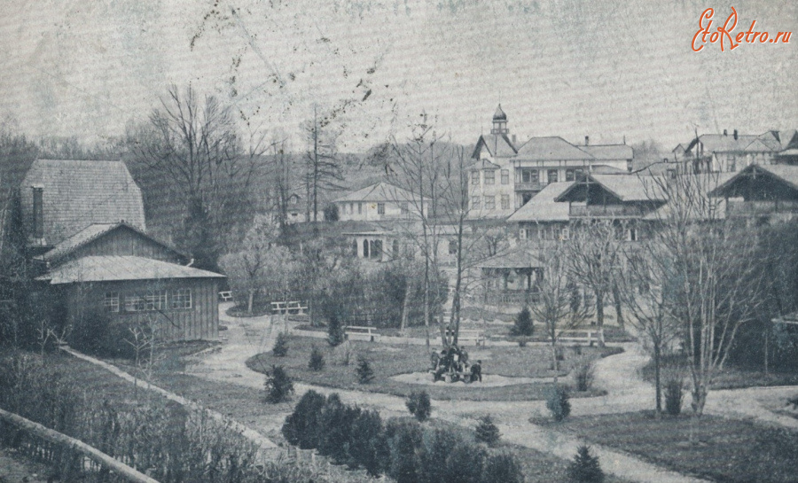 Трускавец - Трускавець.  Вид парку.