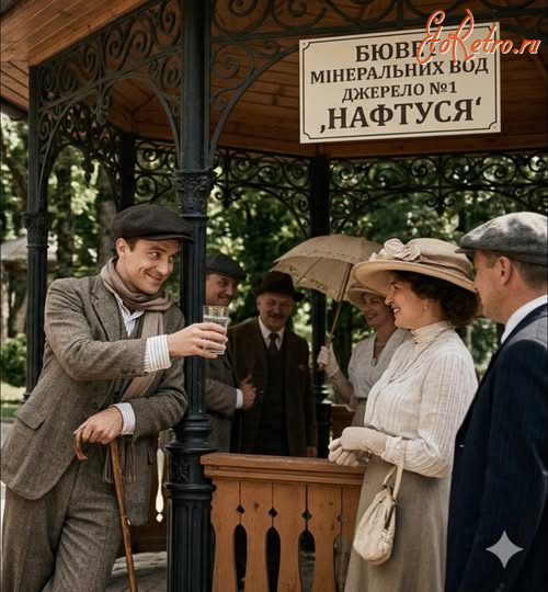 Трускавец - Трускавець.  Бювет мінеральних вод. Джерело №1 