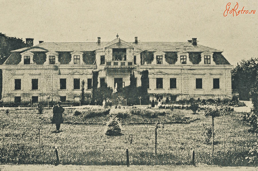 Пустомыты - Палац в Пустомитах.