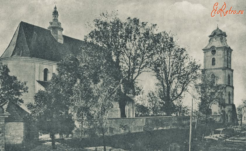 Рудки - Рудки.  Церква з двіницею.