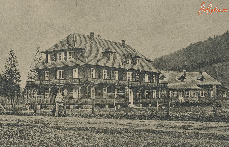 Сколе - Гребенів.  Санаторій.