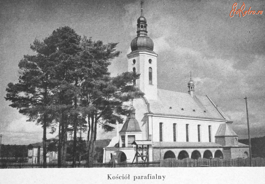 Брюховичи - Брюховичі.  Костел парафіяльний..