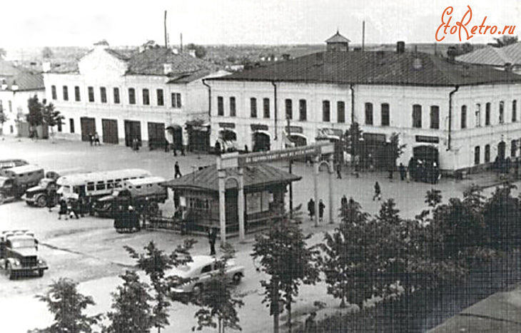 Вязники - Автовокзал на Базарной площади.