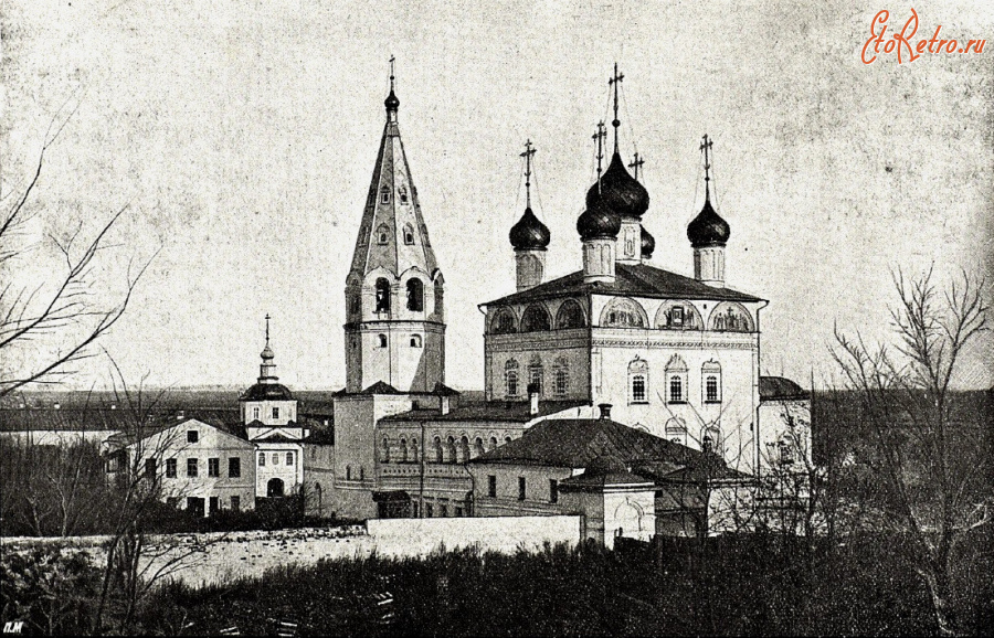 Вязники - Благовещенский монастырь. Собор Благовещения Пресвятой Богородицы с колокольней