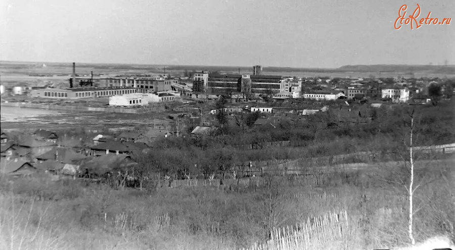 Вязники - Панорама с видом на Льнокомбинат.