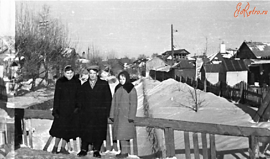 Вязники - Деревянный мост через реку Волшник.