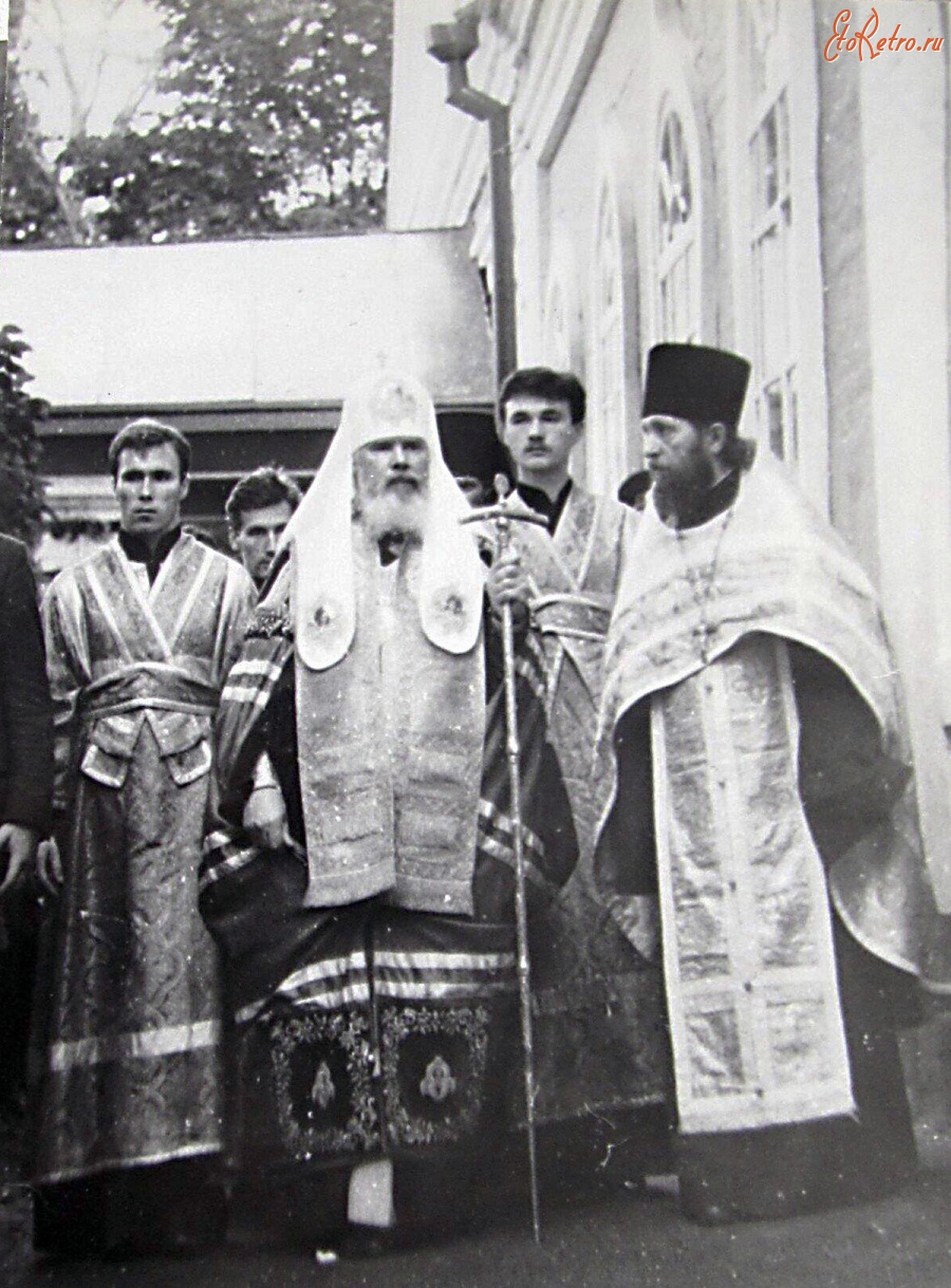 Вязники - Патриарх всея Руси Алексий II в Вязниках.