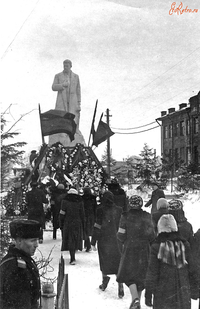 Вязники - День похорон И. В. Сталина в Вязниках.