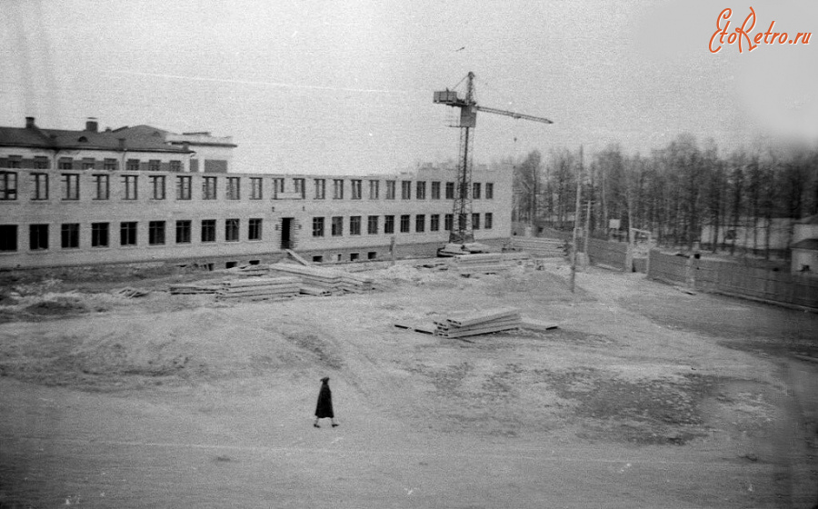 Вязники - Строительство спального корпуса школы-интерната.