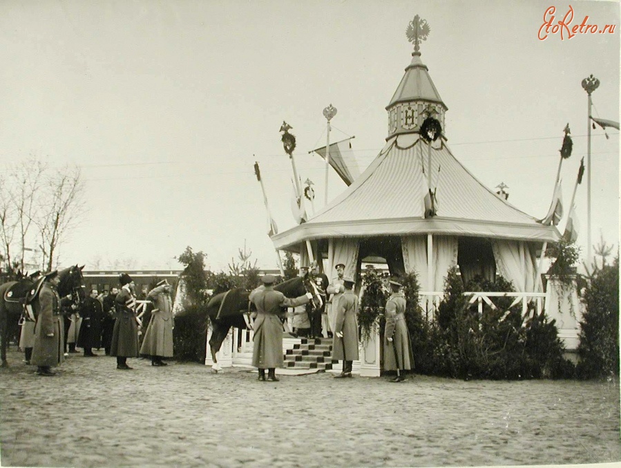 Котовск - Посещение Николаем II Бирзулы Херсонской губернии 18 декабря 1904 Украина , Одесская область , Котовск