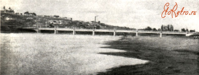 Кобеляки - Мост через реку Ворсклу