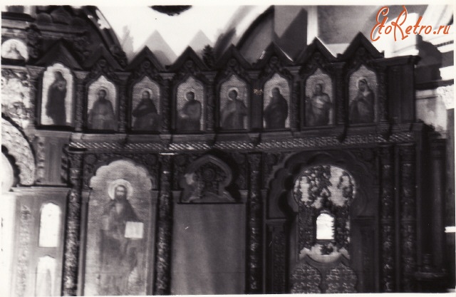 Диканька - Иконостас Николаевской церкви