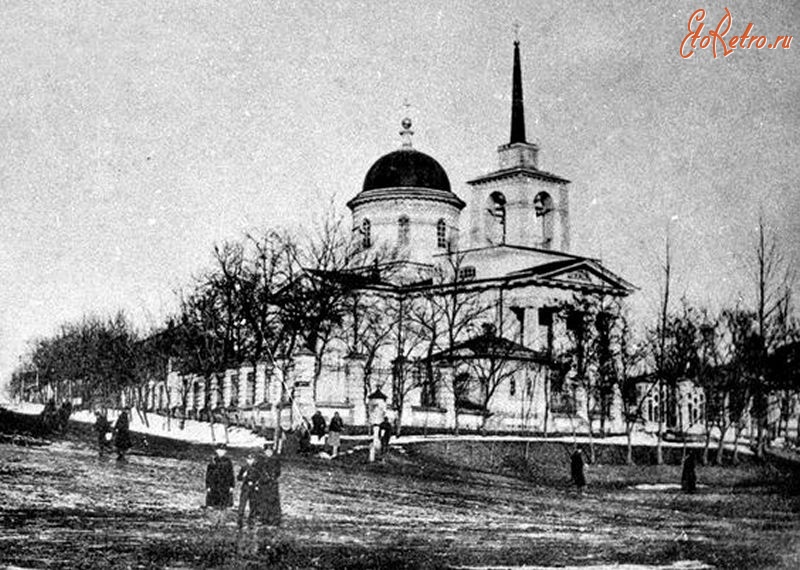 Ромны - Ромны Общий вид Николаевской церкви с северо-запада