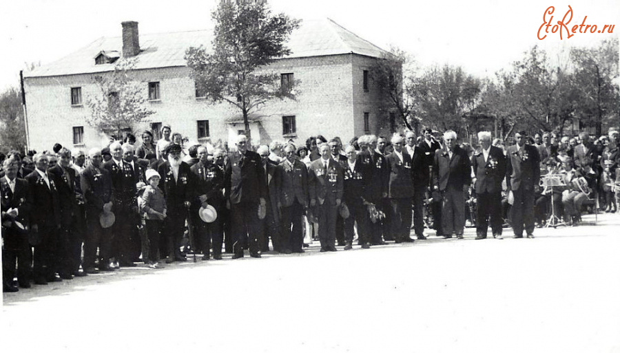 Волгоградская область - Станица Усть-Бузулукская. Празднование Дня Победы.