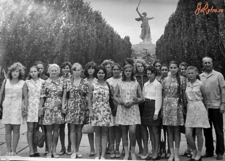 Волгоград - На Мамаевом кургане.